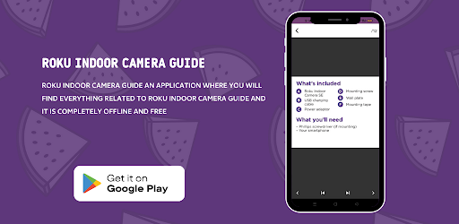 Roku Indoor Camera Guide Screen 3