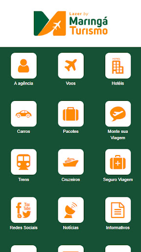 Android application Maringá Lazer screenshort