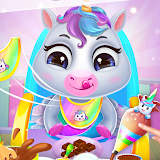 Baby Unicorn Care Game icon