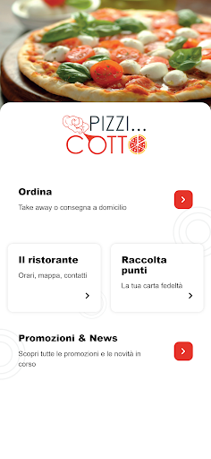Android application Pizzicotto Brindisi screenshort