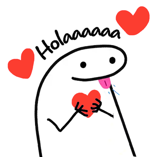 Cute Flork Sticker - WASticker logo