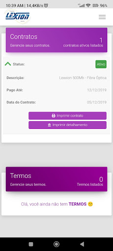 Lexxion - Assinantes Screen 2