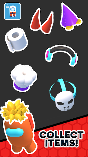 Among Us 3 Impostors 3D Crewmate