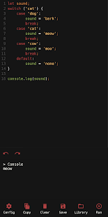 JavaScript Editor - Run JavaScript Code on the Go