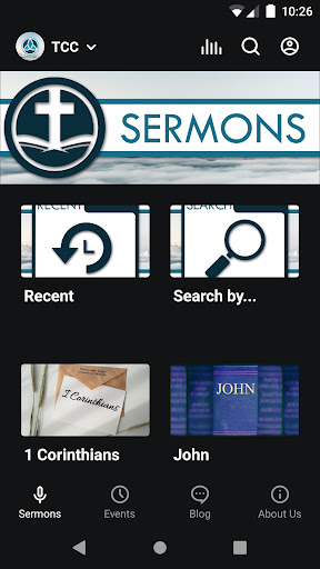 Android application TCC (Padstow) screenshort