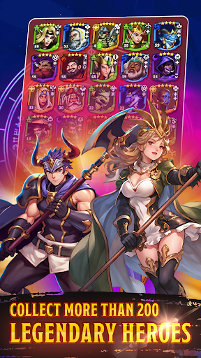 Screenshot of Friends & Dragons - Puzzle RPG