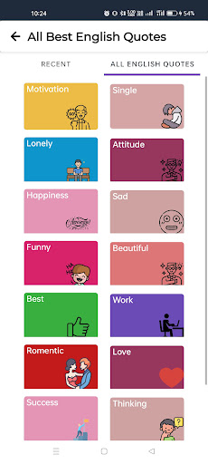 All Quotes App Offline Screen 3