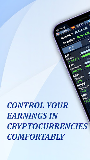Android application My Crypto Wallet screenshort