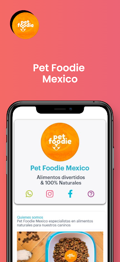 Android application Pet Foodie screenshort