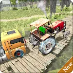 Cover Image of Download Chained Tractor Bus Towing 3D  APK