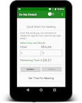 screenshot of Do Not Disturb