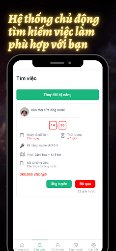 FAST JOB - Tìm việc nhanh Screen 3