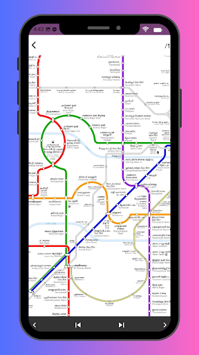 Chennai Metro Map 2024 Screen 3