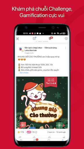 Android application Lotus - Mạng Xã Hội screenshort