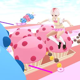Значок приложения "Muffin Cupcakes Anime parkour"
