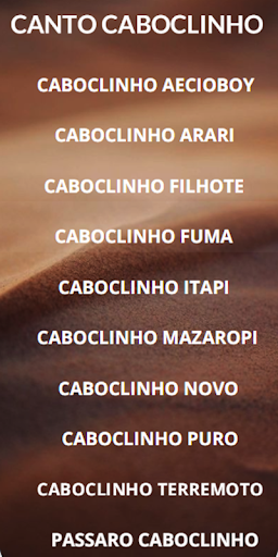 Canto Caboclinho Screen 2