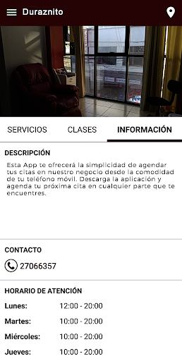 Android application Duraznito Podologia screenshort