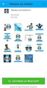 Stickers Engraçados Grêmio