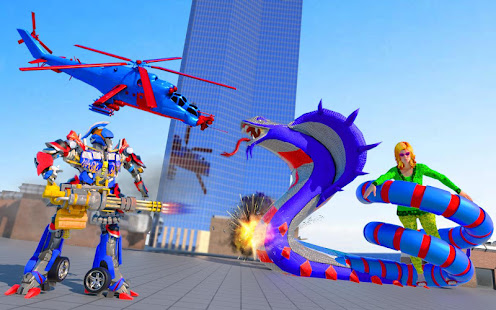 US Police Snake Robot Shooting Games(圖4)-速報App