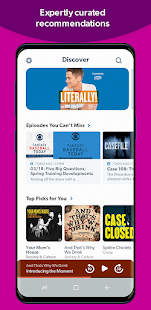 Stitcher - Podcast Player Screenshot