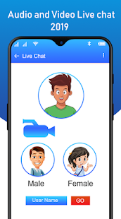 Live Chat - Random Video Call & Voice Chat Screenshot