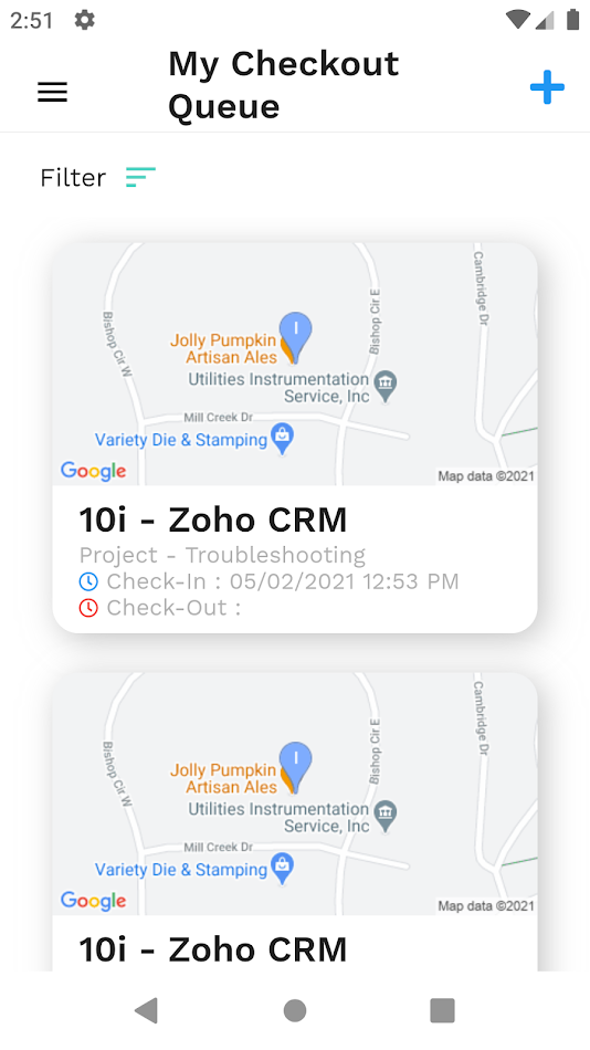 #1. Duty Check-In (Android) 由: BX Developer