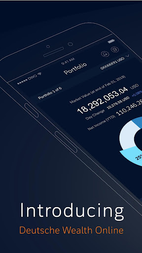 Android application Deutsche Wealth Online APAC screenshort