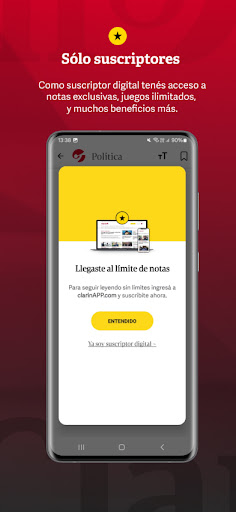 Clarín Screenshot 3 - AppWisp.com