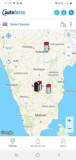 Autoforce - Vehicle GPS Tracki Screen 2