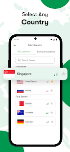 Singapore VPN Screenshot