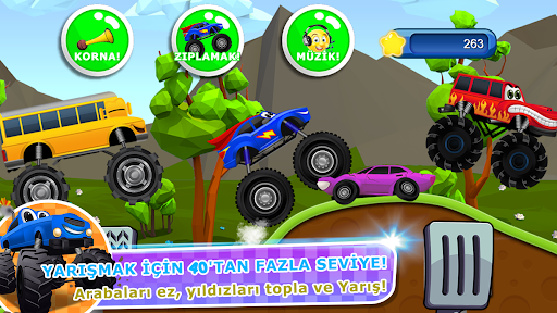 Çocuk Canavar Kamyon Oyunu 2 ekran görüntüsü