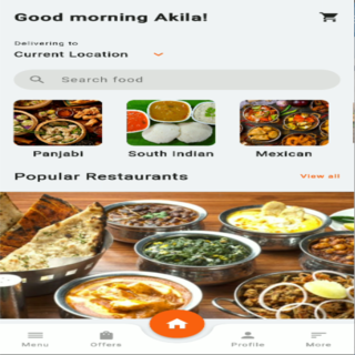 Android application meal_monkey screenshort