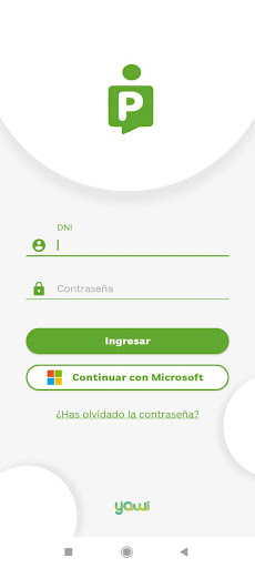 Android application Conectados screenshort