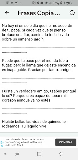 PÉSAME Y CONDOLENCIAS