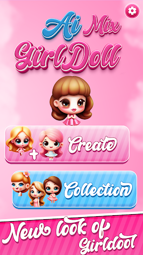Android application Paper Doll Merge Bar B Doll screenshort