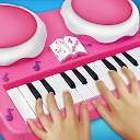 Real Pink Piano For Girls - Piano Simulat 13.0 APK 下载