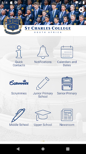 Android application St Charles College screenshort