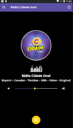 Rádio Cidade Unai Screen 2