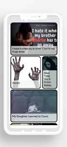 Creepy Scary Text Stories