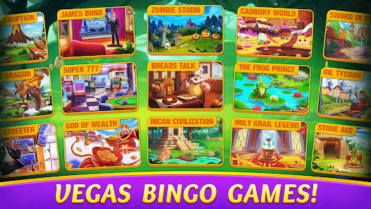 Captura de Pantalla 1 Bingo Alpha - Offline Games android