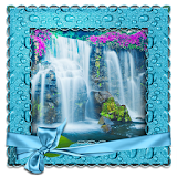 Waterfall Photo Frame Pro icon