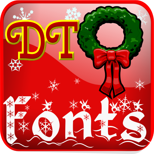 Christmas Fonts 4 Doodle Text!  Icon