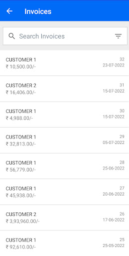 Simple Hisaab - GST Accounting Screen 2