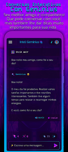 Geminius: Chat IA Em Portuguêsのおすすめ画像3