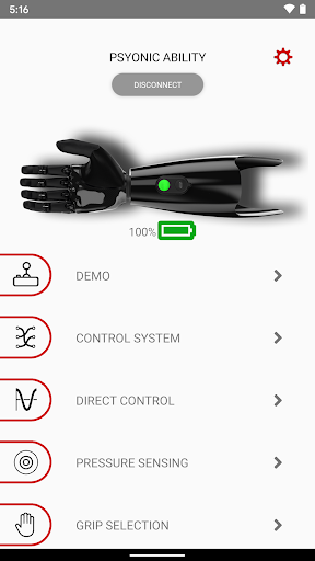 PSYONIC Ability Hand Screen 3