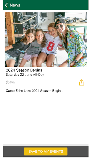 Camp Echo Lake Screen 3