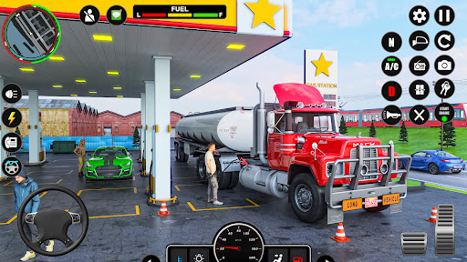 Android application Oil Truck Simulator Truck Game screenshort