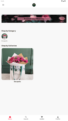 Android application Glamour Flowers screenshort