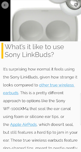 Guide for Sony LinkBuds WFL900 Screen 2