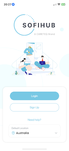 Android application Sofihub screenshort